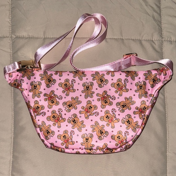 Pink Gingerbread Patterned Women's Bag - Picture 2 of 3